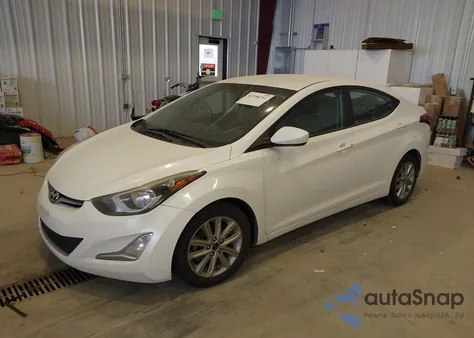2014 Hyundai Elantra Se from USA, damaged, VIN 5NPDH4AE2EH508718